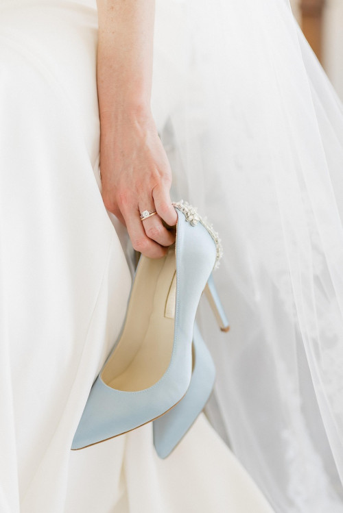 Step Into Tradition: Wedding Shoes to Wear as Your “Something Blue”
