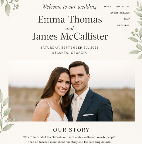 Crafting the Perfect Welcome Message for Your Wedding Website: A Guide to Warmly Greet Your Guests