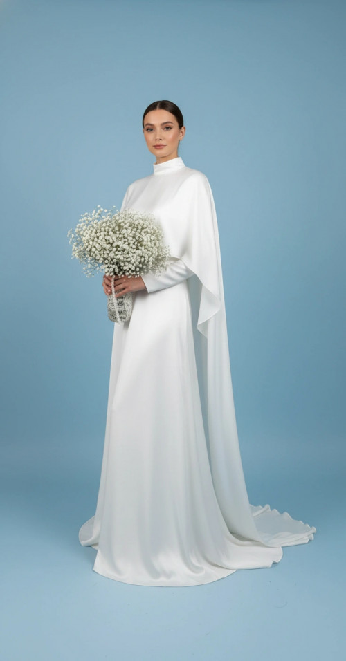 Top 14 Modest Wedding Dresses for Winter and Spring